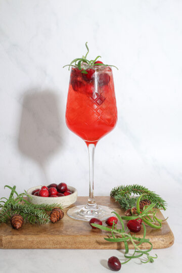 Jule Spritz – Nem Tranebær Spritz med Aperol og prosecco