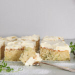 Squashkage med frosting – Bradepandekage med citron og vanilje