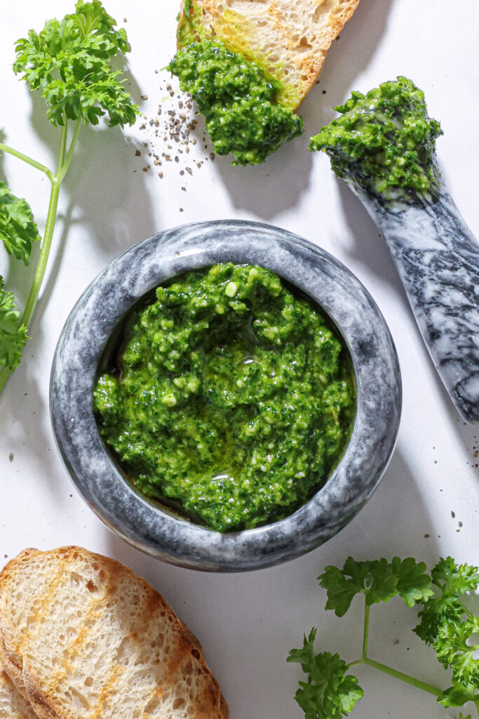 Persillepesto – Nem opskrift på hjemmelavet pesto med persille