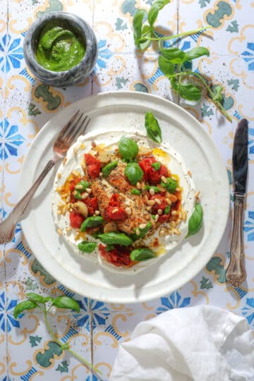 Citronkylling med fetacreme og bagte tomater - Nem aftensmad