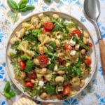 Pastasalat med butterbeans og tomater - Nem og mættende salat