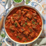 Braiseret nakkefilet i cremet paprikasauce - Nem simremad