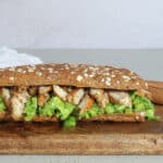 Green goddess sandwich med cajun kylling - Nem kyllingesandwich