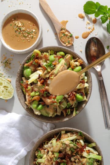 Peanutdressing - Nem opskrift til salat, nudler og risretter
