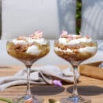 Æbletrifli med crumble og mascarpone – Nem dessert med æblegrød