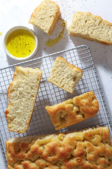 Æltefrit focaccia - Nem og hurtigt focaccia