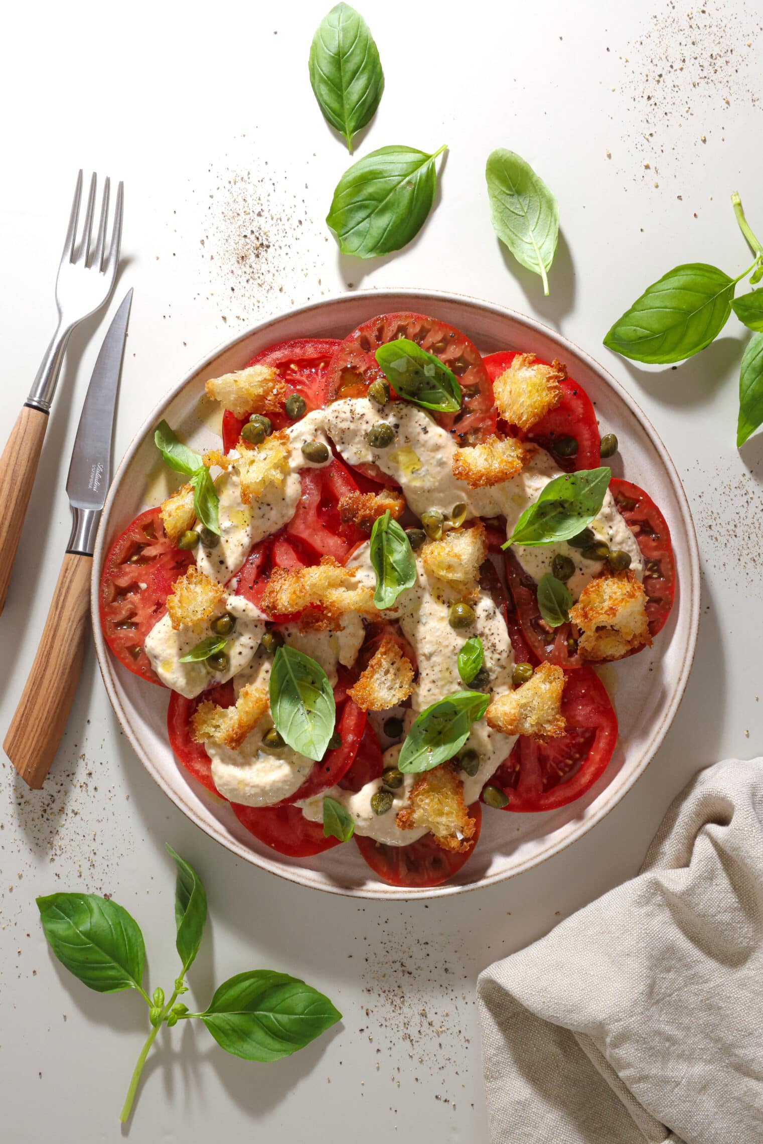 Tomato tonnato - Tomater med cremet tunsauce