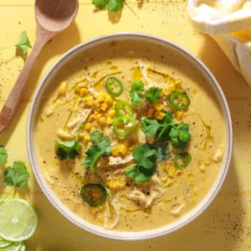 Mexicansk majssuppe med kylling – cremet og spicy