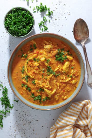 Mulligatawny suppe med kylling – Nem og krydret suppe