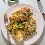 Stegt kylling med citronorzo og urter – Nem opskrift