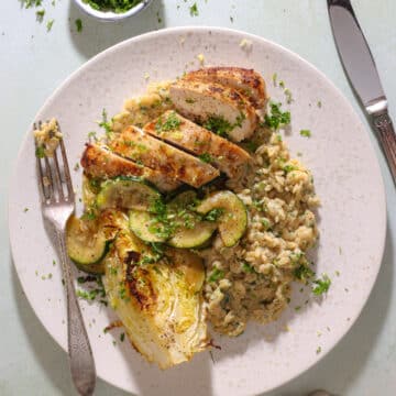 Stegt kylling med citronorzo og urter – Nem opskrift