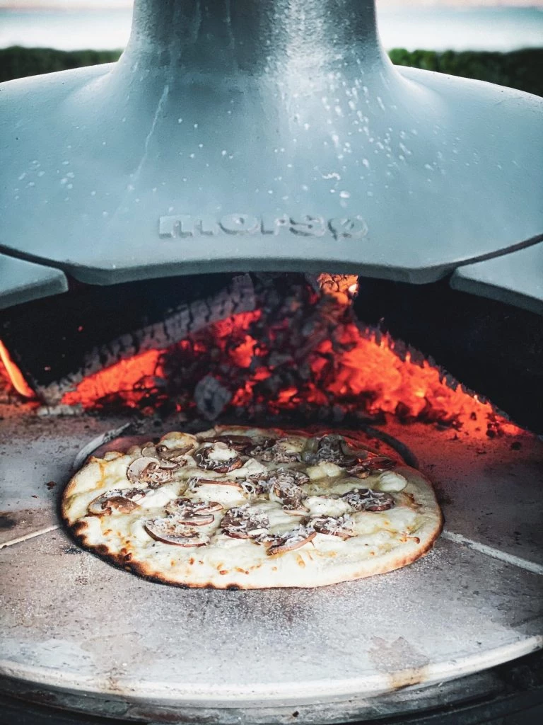 Trøffelpizza i Morsø Forno