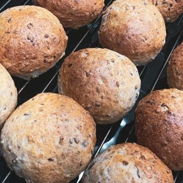 Opskrift på de bedste squashboller med hørfrø