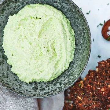 Edamame bønne hummus - Opskrift på den bedste edamame bønne dip