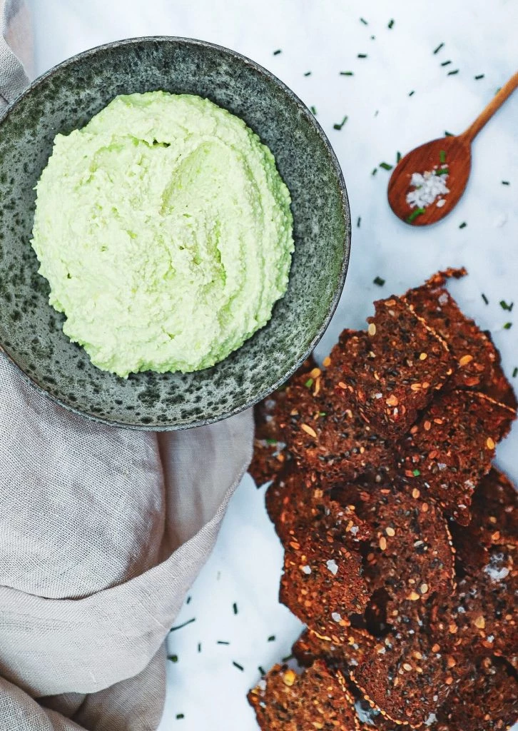 Edamame bønne hummus - Opskrift på den bedste edamame bønne dip