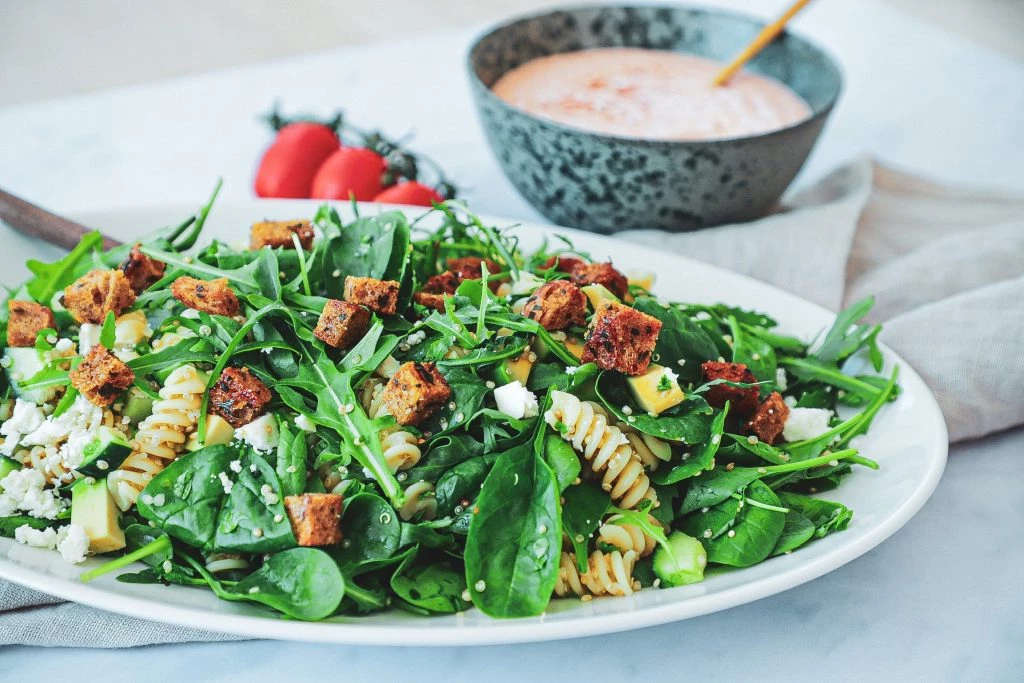 Pastasalat med grønt - Opskrift på skønt grill tilbehør