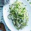 Lun squashsalat - Opskrift på squash spaghetti med parmesan