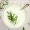 Dilddressing - Opskrift på dilddressing med creme fraiche