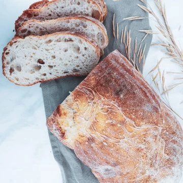 Rustikt franskbrød - Opskrift på franskbrød med manitoba