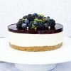 Cheesecake med brombær - Opskrift på nem og skøn cheesecake