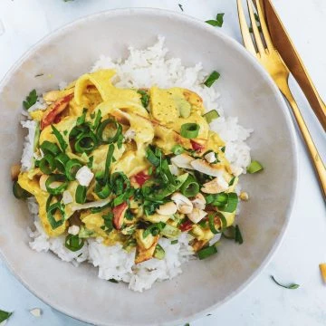 Thai chicken curry - Opskrift på kylling i karry med kokosmælk