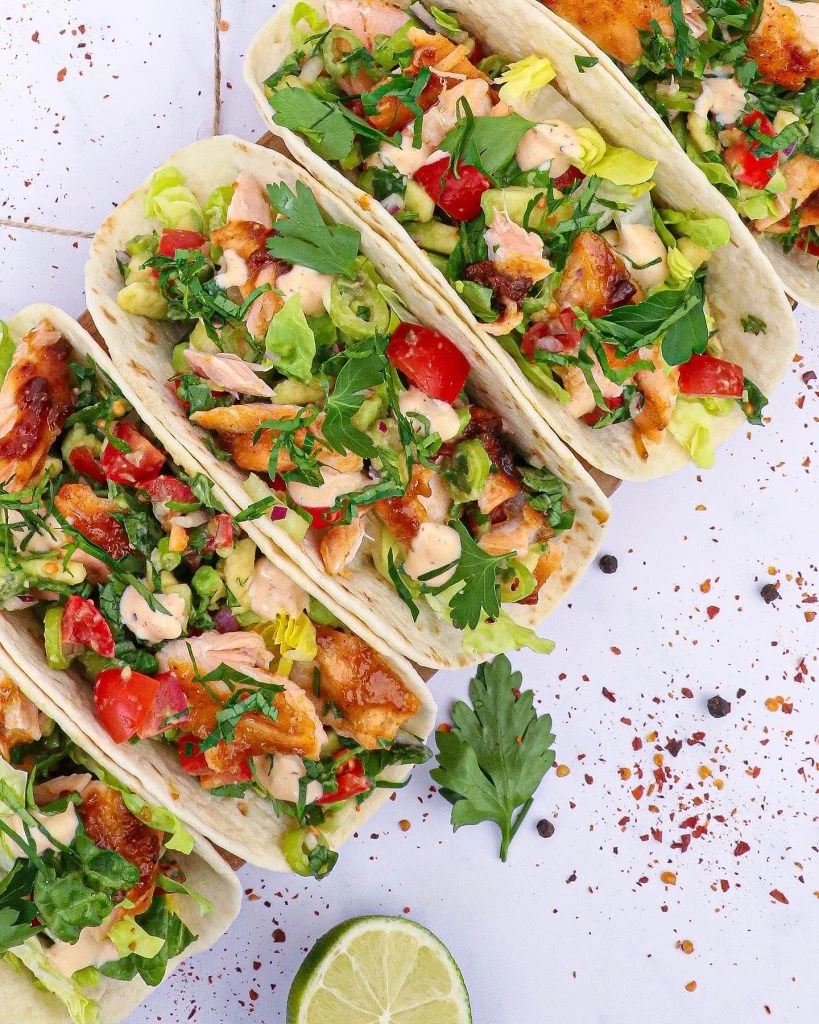 Fiske tacos - Opskrift på mexicanske tacos med laks