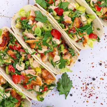 Fiske tacos - Opskrift på mexicanske tacos med laks