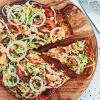 Burger pizza - Opskrift på pizza med burger topping