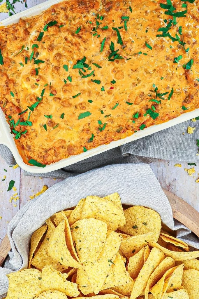 Ostedip - Opskrift på dip med ost, chili og hakket oksekød