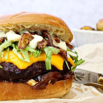 Hjemmelavet Homestyle Bearnaise - Opskrift på Bearnaise Burger
