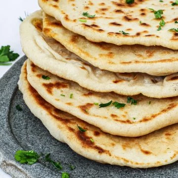 Arabiske fladbrød - Opskrift på lækre arabiske fladbrød