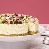 Påske cheesecake - Opskrift på cheesecake med citron og chokolade