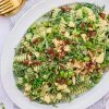 Cremet pastasalat med avocadodressing - Opskrift på pastasalat