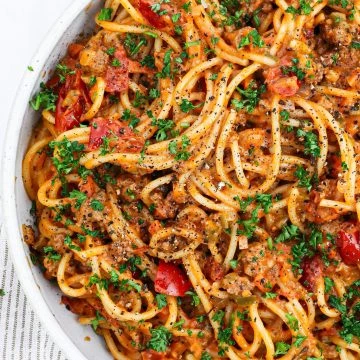 Cremet bolognese - Opskrift på cremet kødsauce med fløde