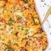 Pasta al Forno - Bagt pasta med kylling, grøntsager og ricotta