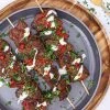 Kebabspyd med oksemørbrad - Shawarma af oksemørbrad