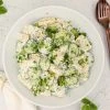 Tzatziki pastasalat - Opskrift på pastasalat med tzatziki
