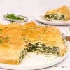 Spanakopita - Opskrift på græsk spinattærte med filodej