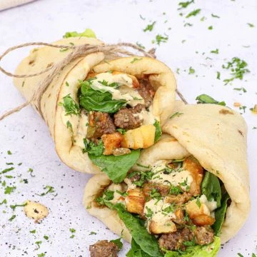 Big Mac Wrap - Opskrift på Big Mac durum