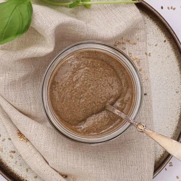 Hjemmelavet tahin - Tahini - Opskrift på tahin