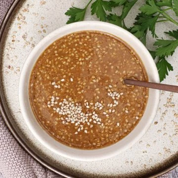 Hjemmelavet goma dressing - Japansk sesamdressing