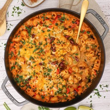 Mexicansk Mac and cheese - Opskrift på Mexicansk Mac & cheese