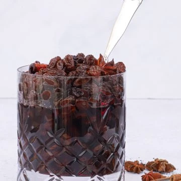 Portvinsrosiner - Opskrift på portvinsrosiner til oste og desserter