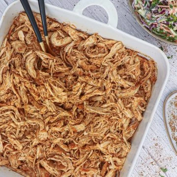 Pulled chicken - Opskrift på saftig pulled chicken
