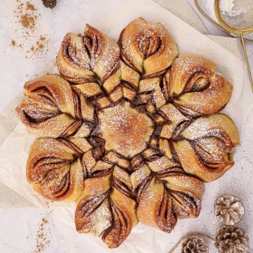 Kanelstjerne - Opskrift på stjernebrød med kanel