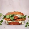 Fried chicken burger - Burger med sprød kylling og tatarsauce