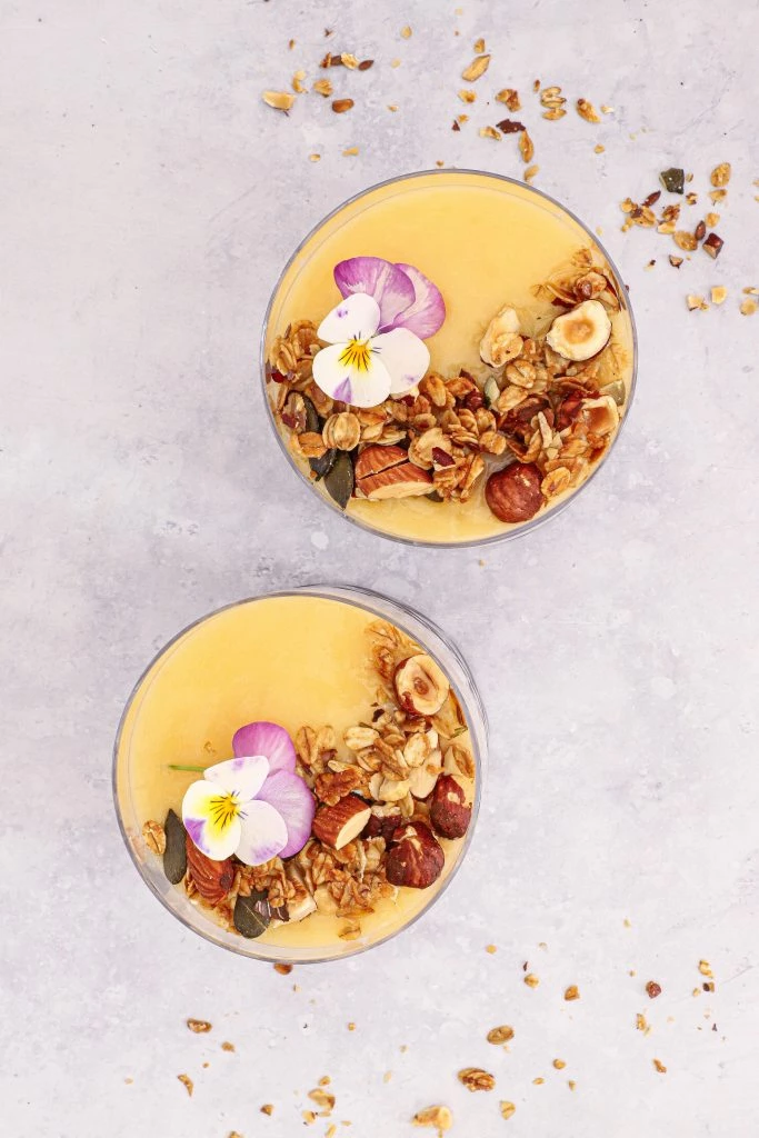Overnight oats med citron og lemon curd - Køleskabsgrød