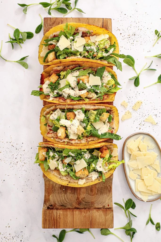 Cæsar tacos - Caesar tacos
