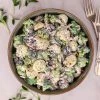 Broccoli kartoffelsalat - Broccolisalat med kartofler