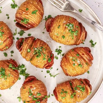 Hasselback kartofler i Airfryer